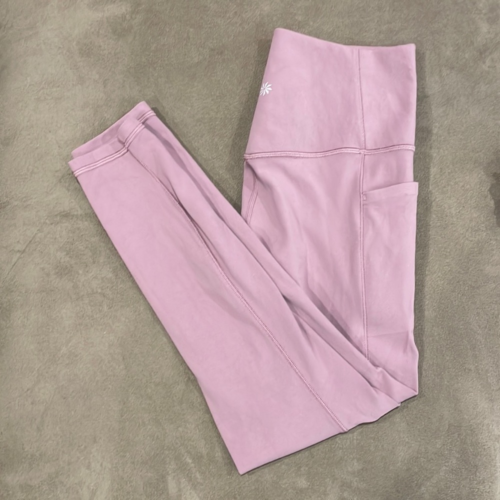 Athleta Salutation Stash Pocket II 7/8 tight size S